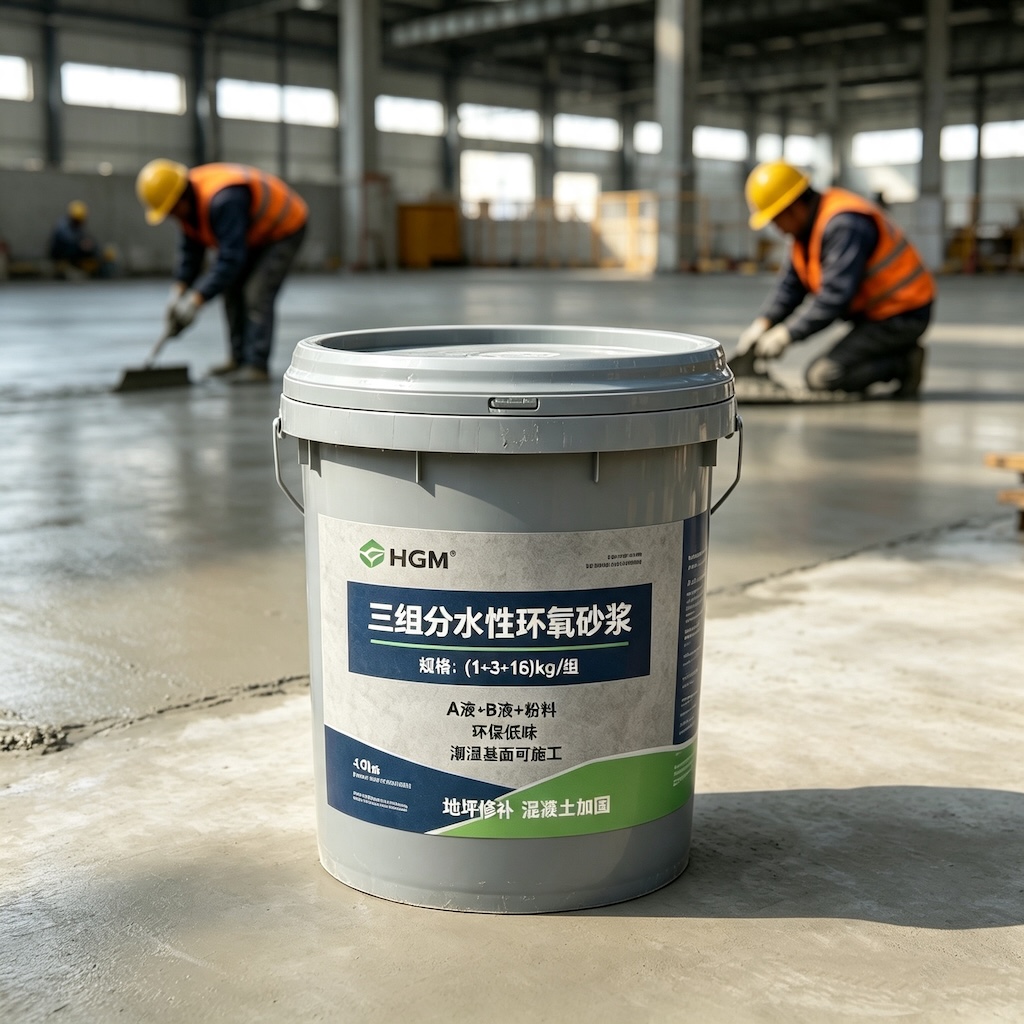 汉寿三组份水性环氧砂浆